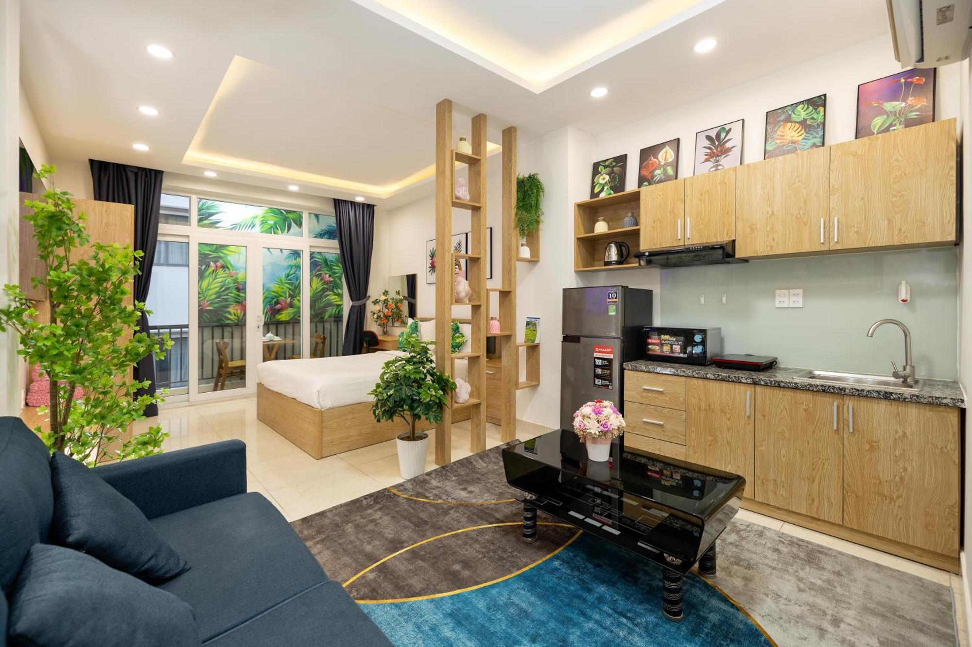 Ruby Studio Apartment Ho Chi Minh-staden Exteriör bild